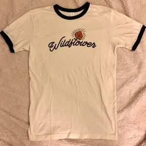 Wildflower Ringer Tee
